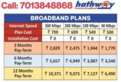 Hathway Broadband Call 7013848868