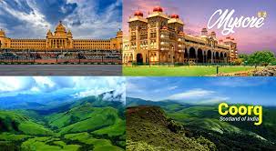 Bangalore , Mysore , Coorg , Ooty , Wayanad Tour Packages From Bangalore
